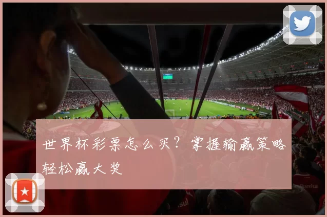 世界杯彩票怎么买?掌握输赢策略轻松赢大奖