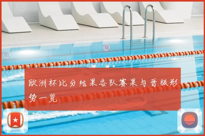 欧洲杯比分结果各队赛果与晋级形势一览